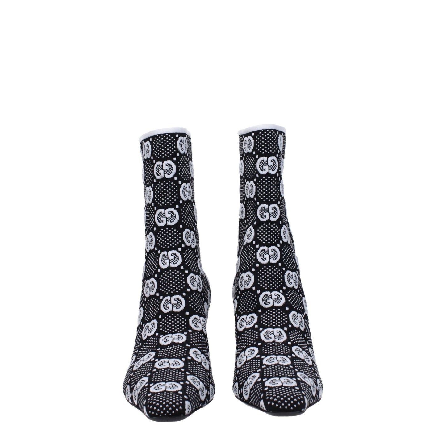 Gucci Stivaletti Stretch GG Pattern– Tacco 7 cm - Etoilux