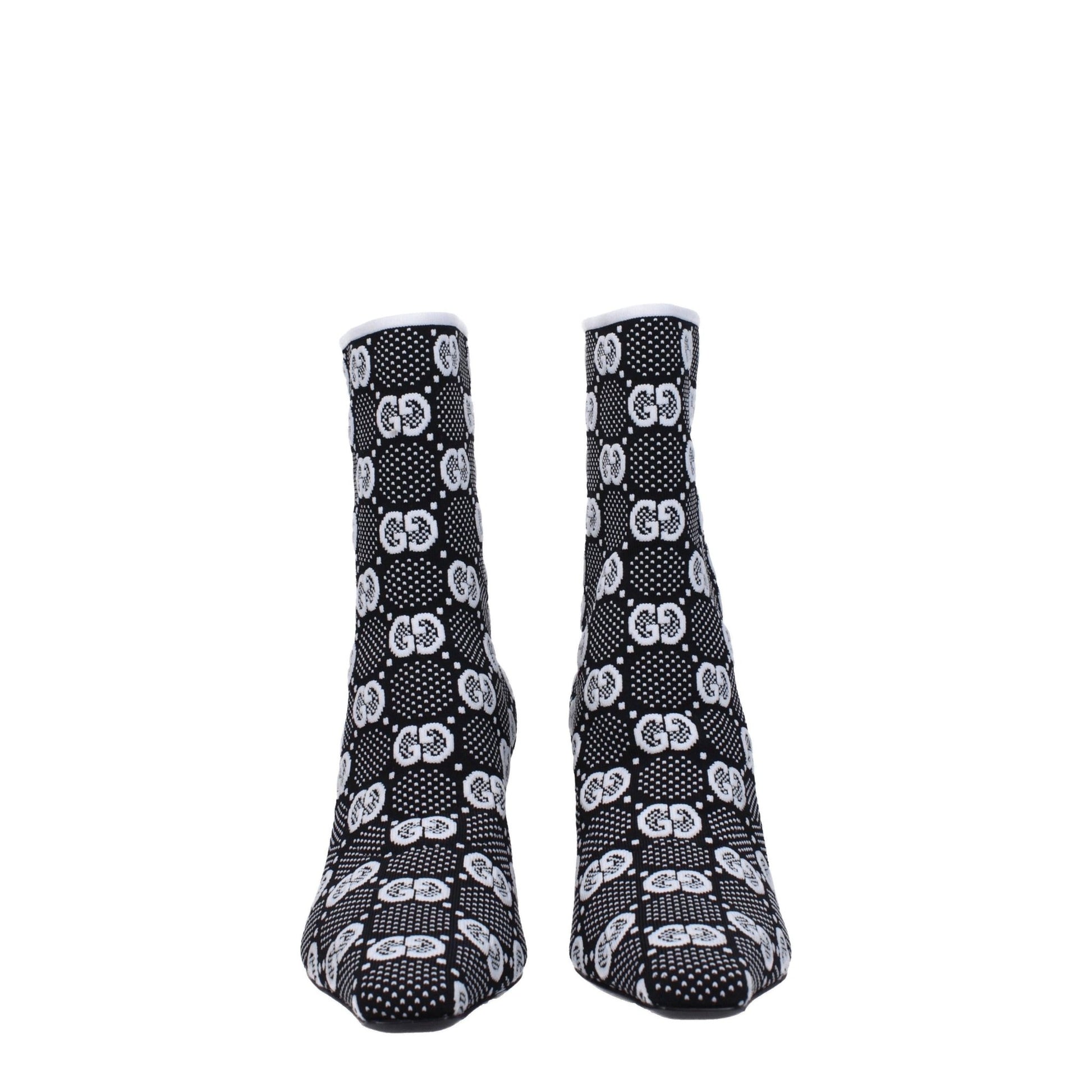 Gucci Stivaletti Stretch GG Pattern– Tacco 7 cm - Etoilux