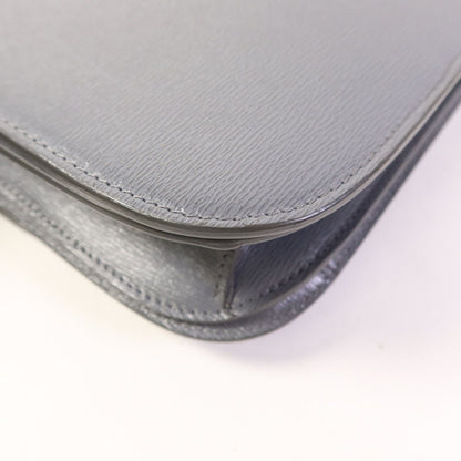 Céline Classic Box Medium Liséré Grigio Ardesia Hardware Dorato – 23 cm - Etoilux