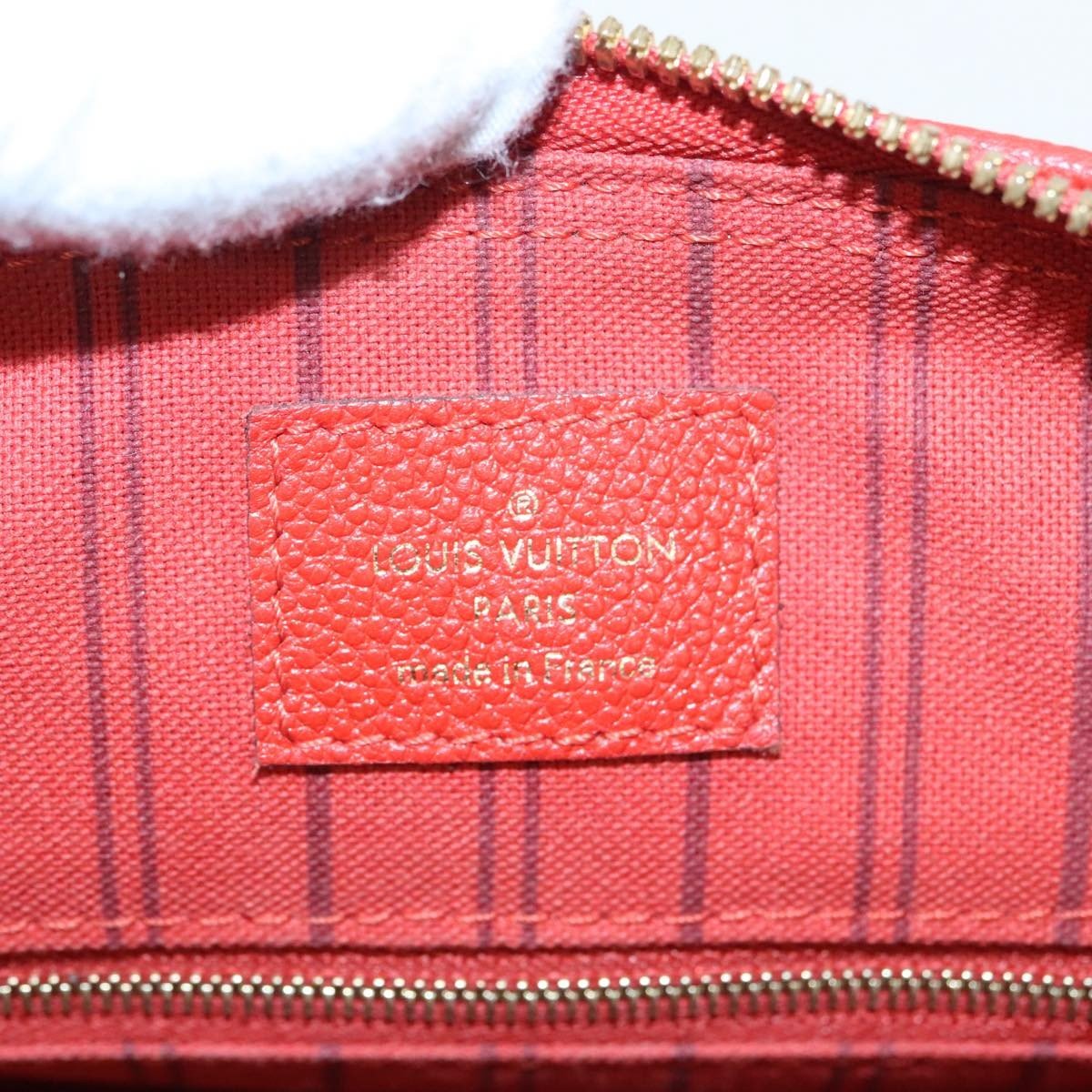 Louis Vuitton Speedy Bandoulière 25 Monogram Empreinte Giant – Red - Etoilux