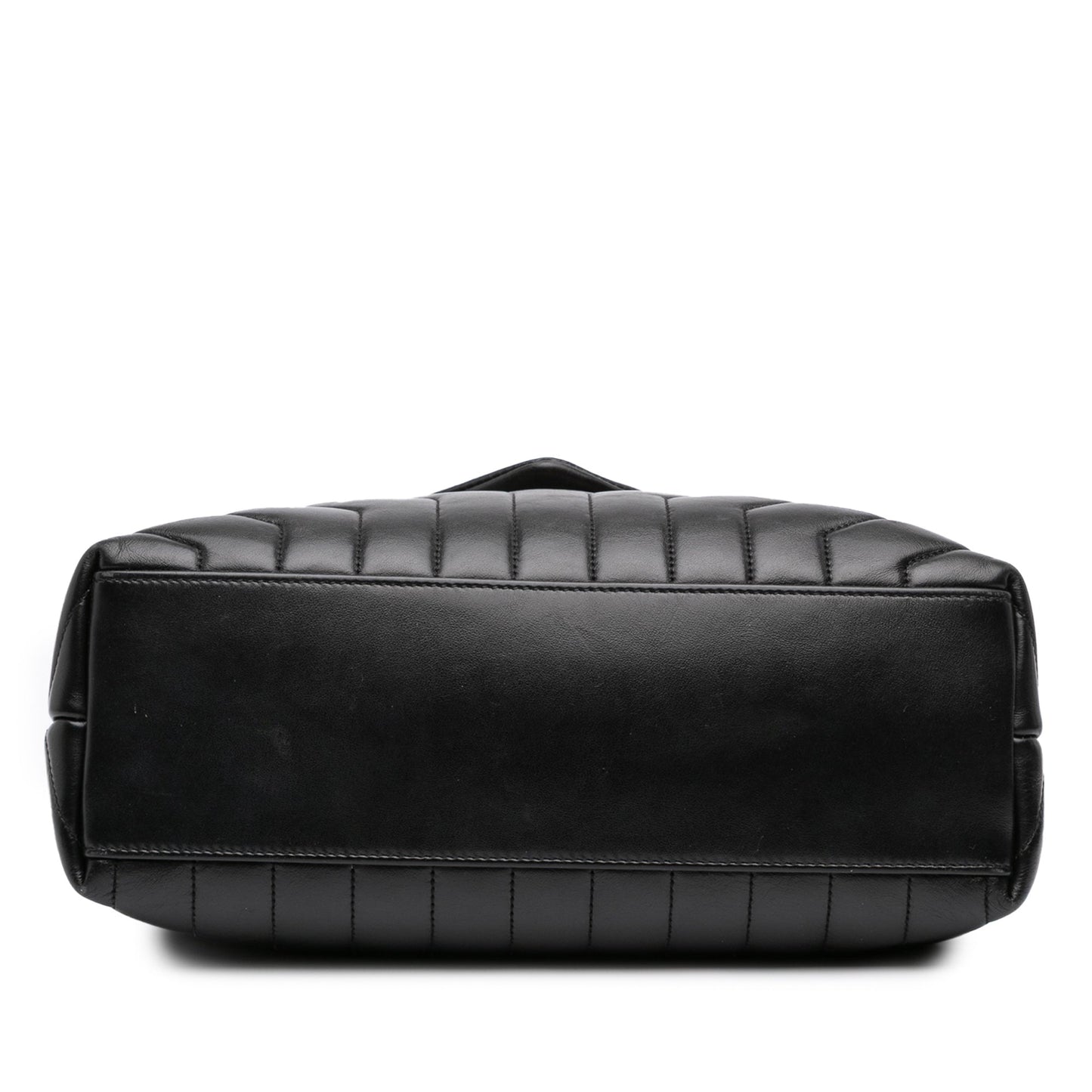 SAINT LAURENT – LouLou Medium in pelle matelassé nera (2020) - Etoilux