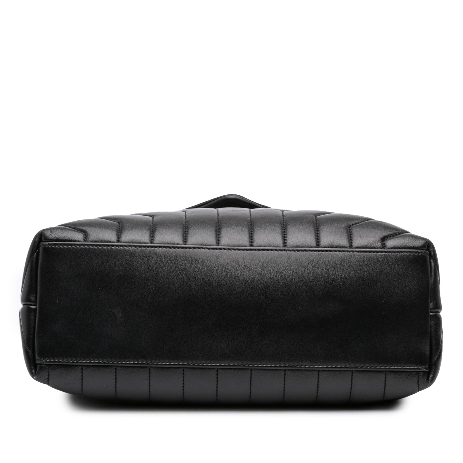 SAINT LAURENT – LouLou Medium in pelle matelassé nera (2020) - Etoilux