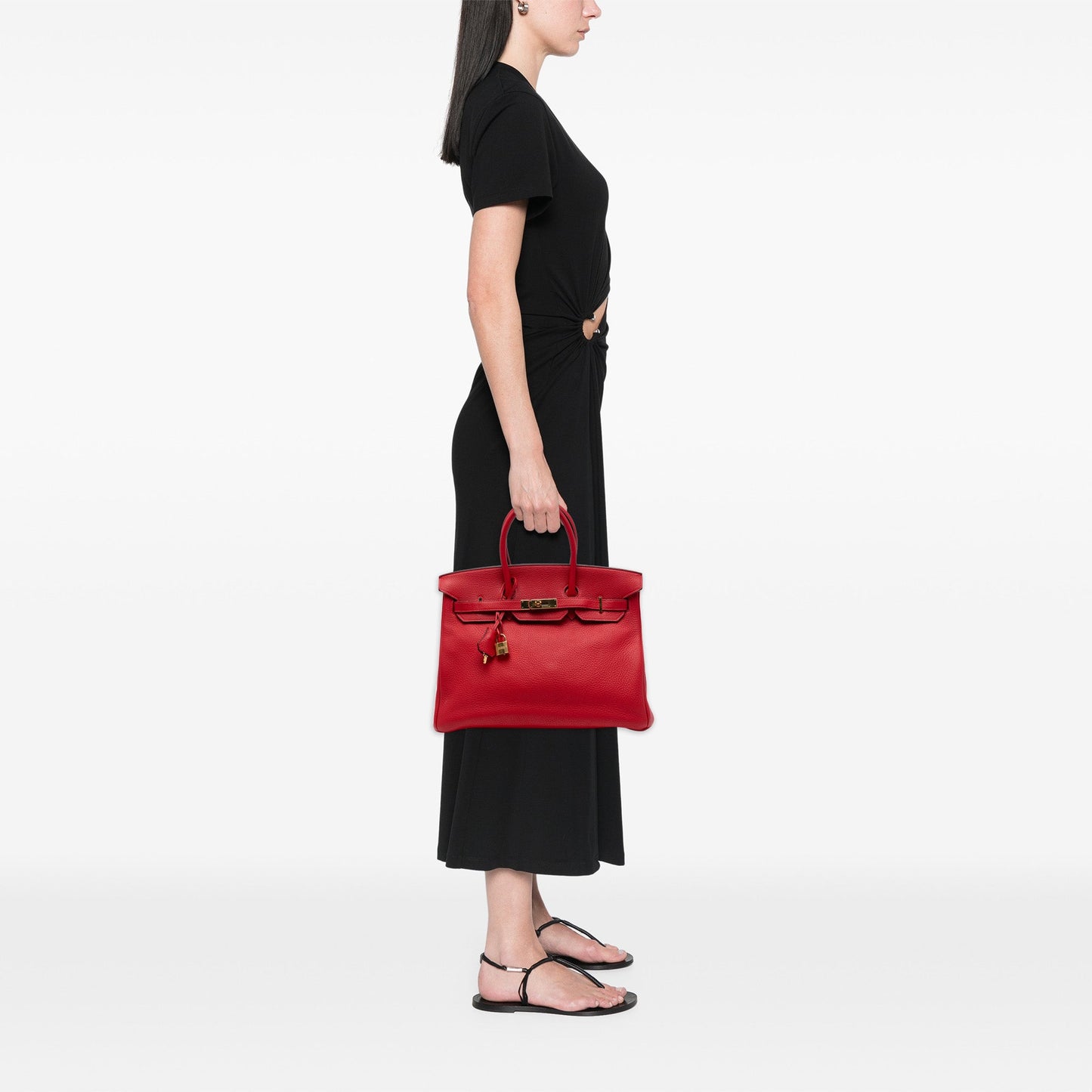 Hermès Birkin 35 – Togo Rouge Vif (2012) - Etoilux