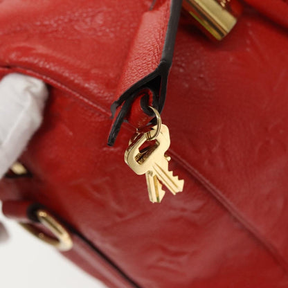 Louis Vuitton Speedy Bandoulière 25 Monogram Empreinte Giant – Red - Etoilux