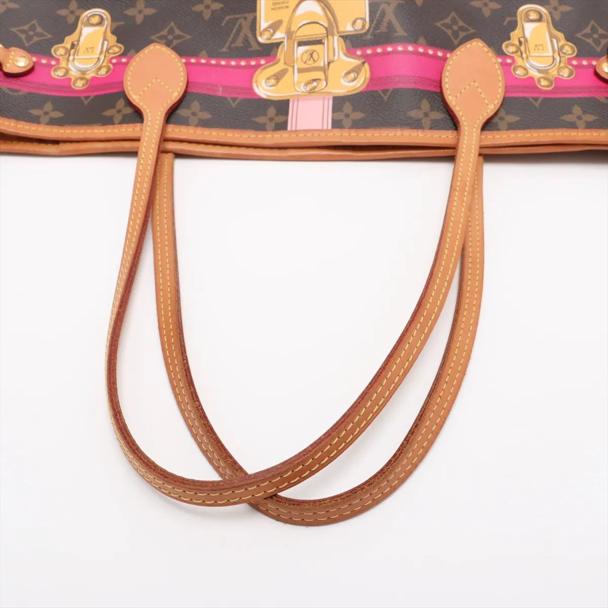 Louis Vuitton Neverfull MM Monogram Summer Trunk con Pochette - Etoilux