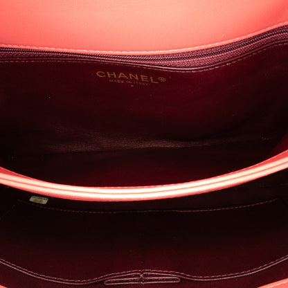 CHANEL – Trendy CC Shoulder Bag Small in pelle di agnello rosa (2016–2017) - Etoilux