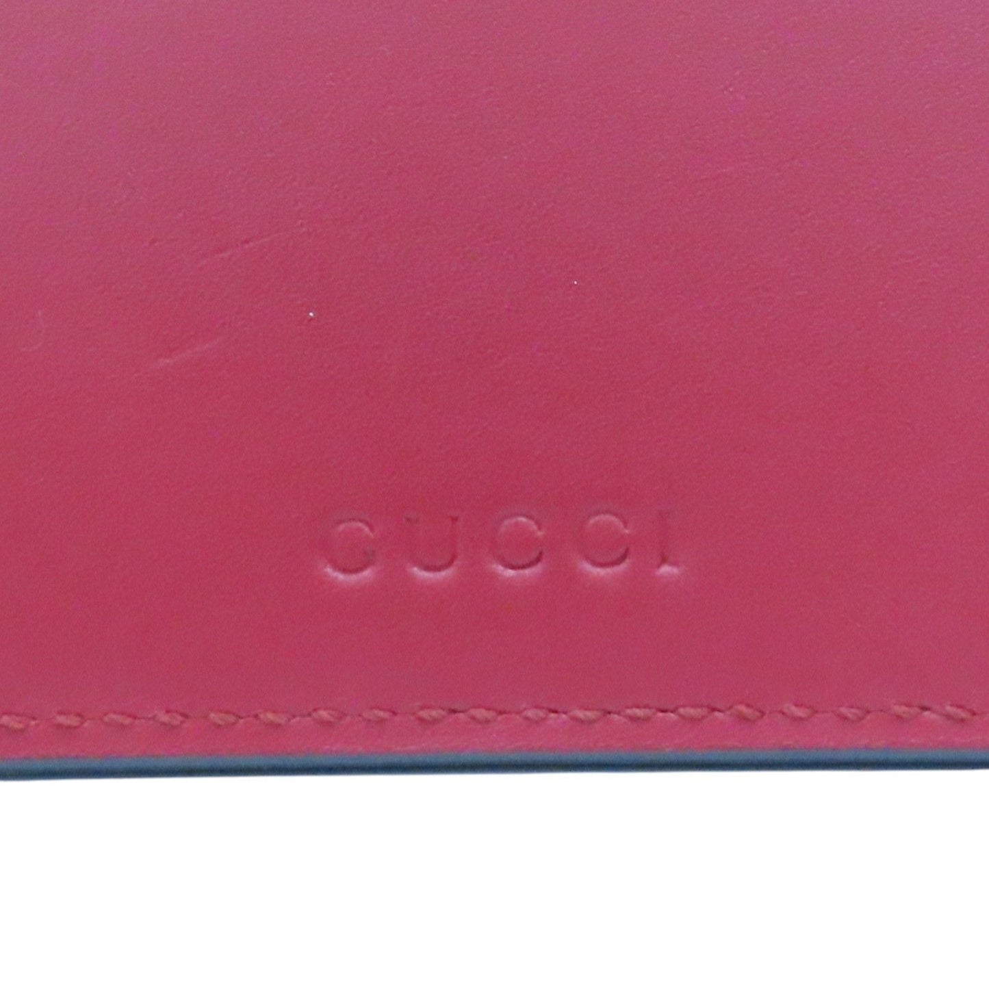 Gucci GucciGhost Diamond Pouch Clutch Calfskin Rosso – 30 cm - Etoilux