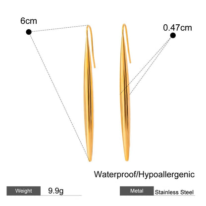 BEHI NEEDLE EARRINGS - Etoilux