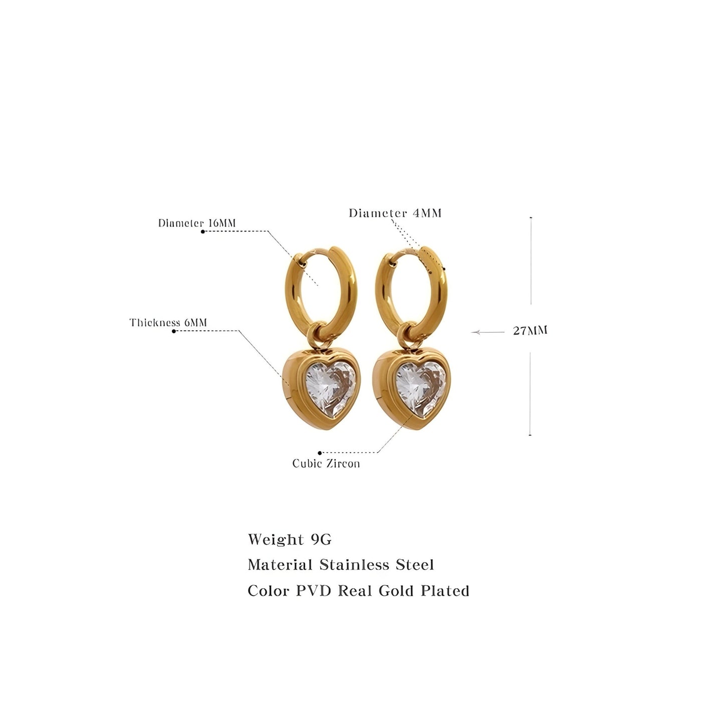 BEHI LANA EARRINGS - Etoilux