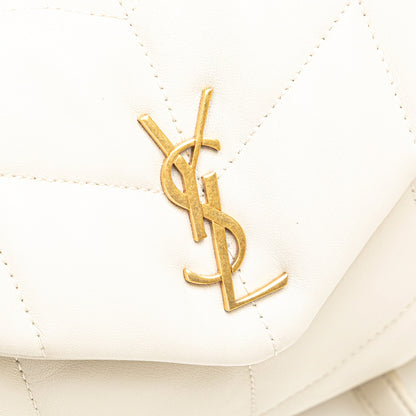 Saint Laurent Tracolla Loulou Puffer in pelle di agnello giocattolo - Etoilux