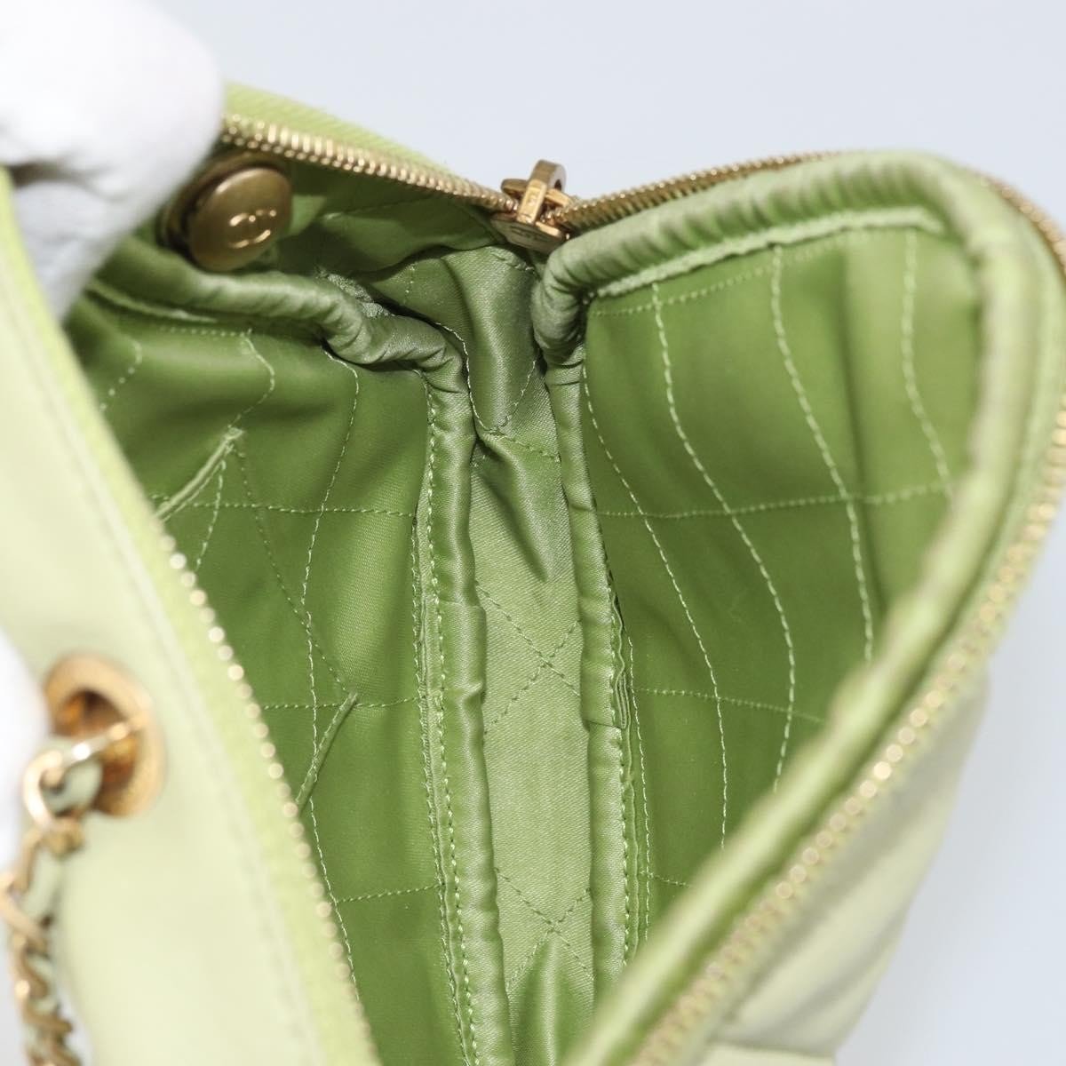 Chanel Diamond Mini Bag Pelle di Agnello Verde Menta – 18 cm - Etoilux