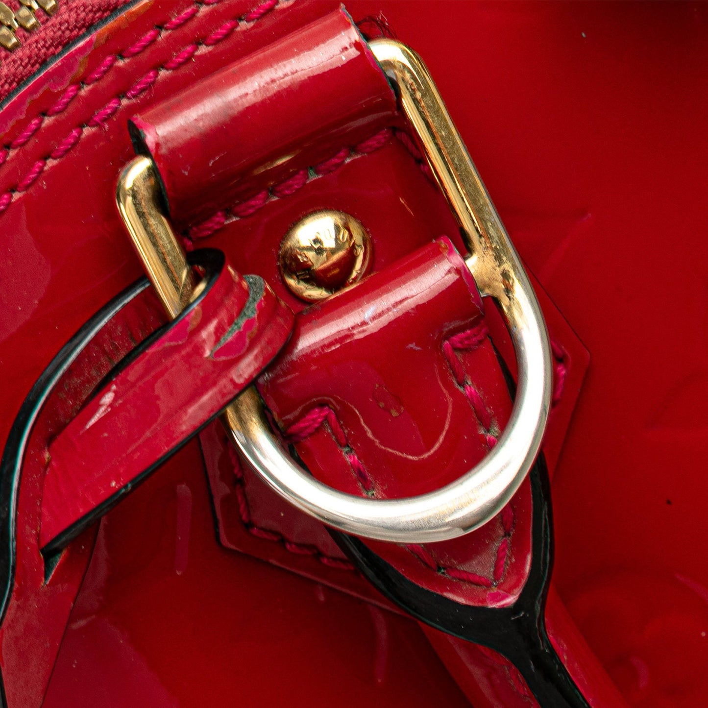 Louis Vuitton Alma BB – Vernis Rouge – 2015 - Etoilux