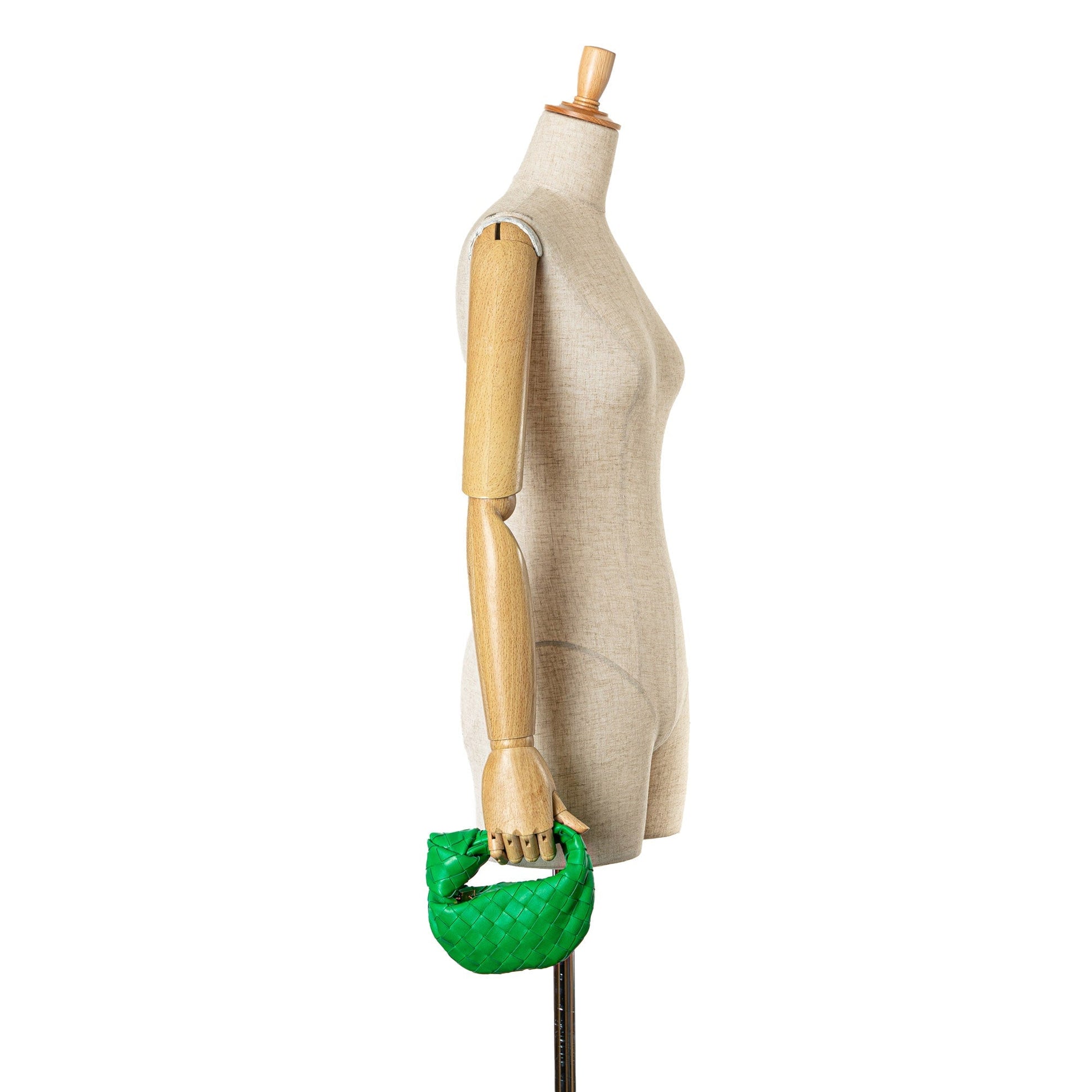 Bottega Veneta Candy Jodie Intrecciato Pelle Nappa Verde Parakeet 2020 – 13 cm - Etoilux