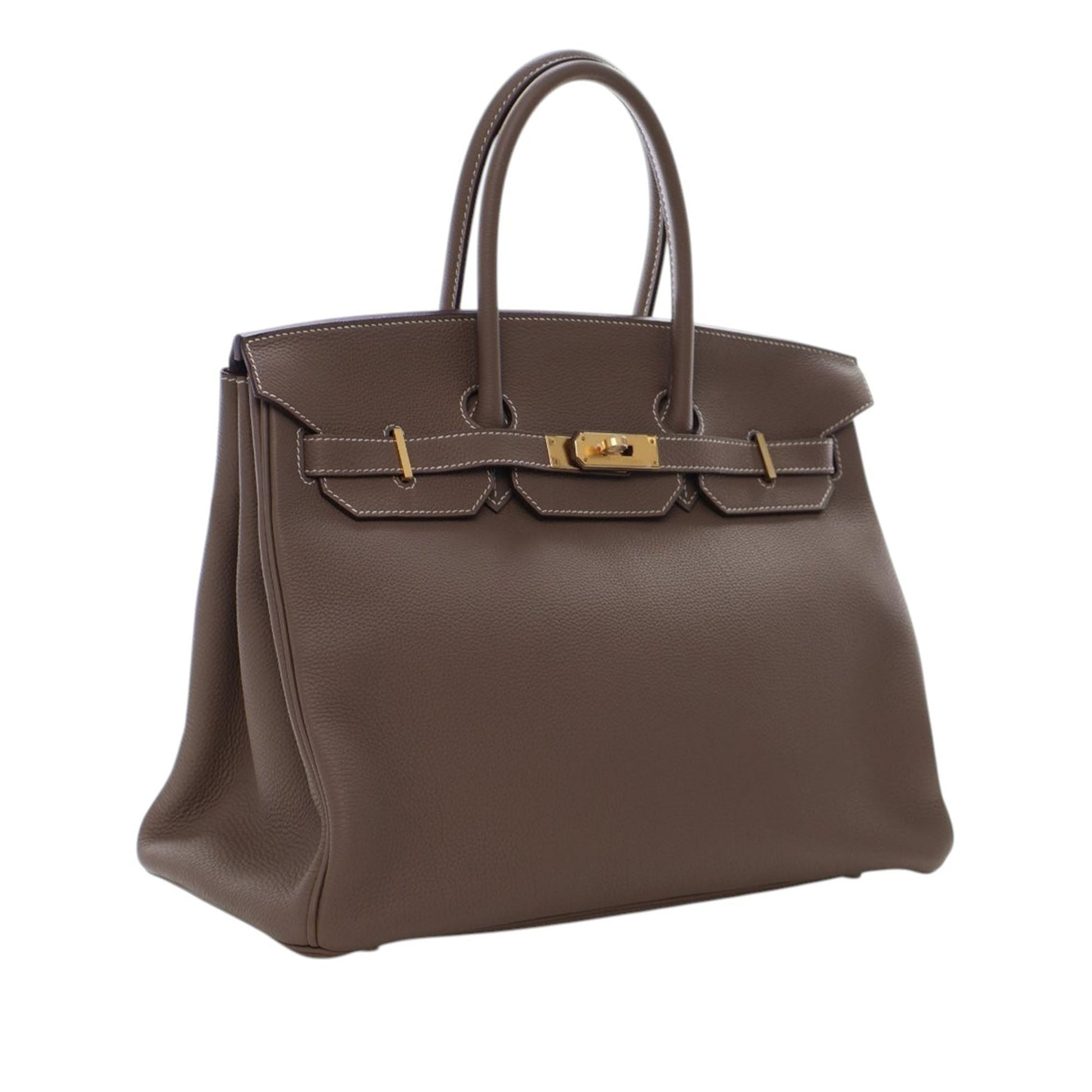 Hermès Birkin Retourne 35 – Pelle Togo Etoupe – 2017 - Etoilux