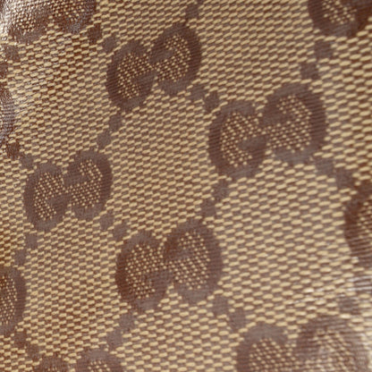 Gucci Peggy Tote GG Crystal Canvas Marrone – Bamboo Tassel – Serie 354666 493492 - Etoilux