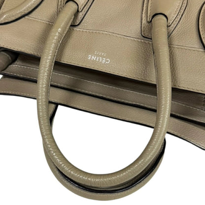 Céline Luggage Micro Tote – Pelle Beige - Etoilux
