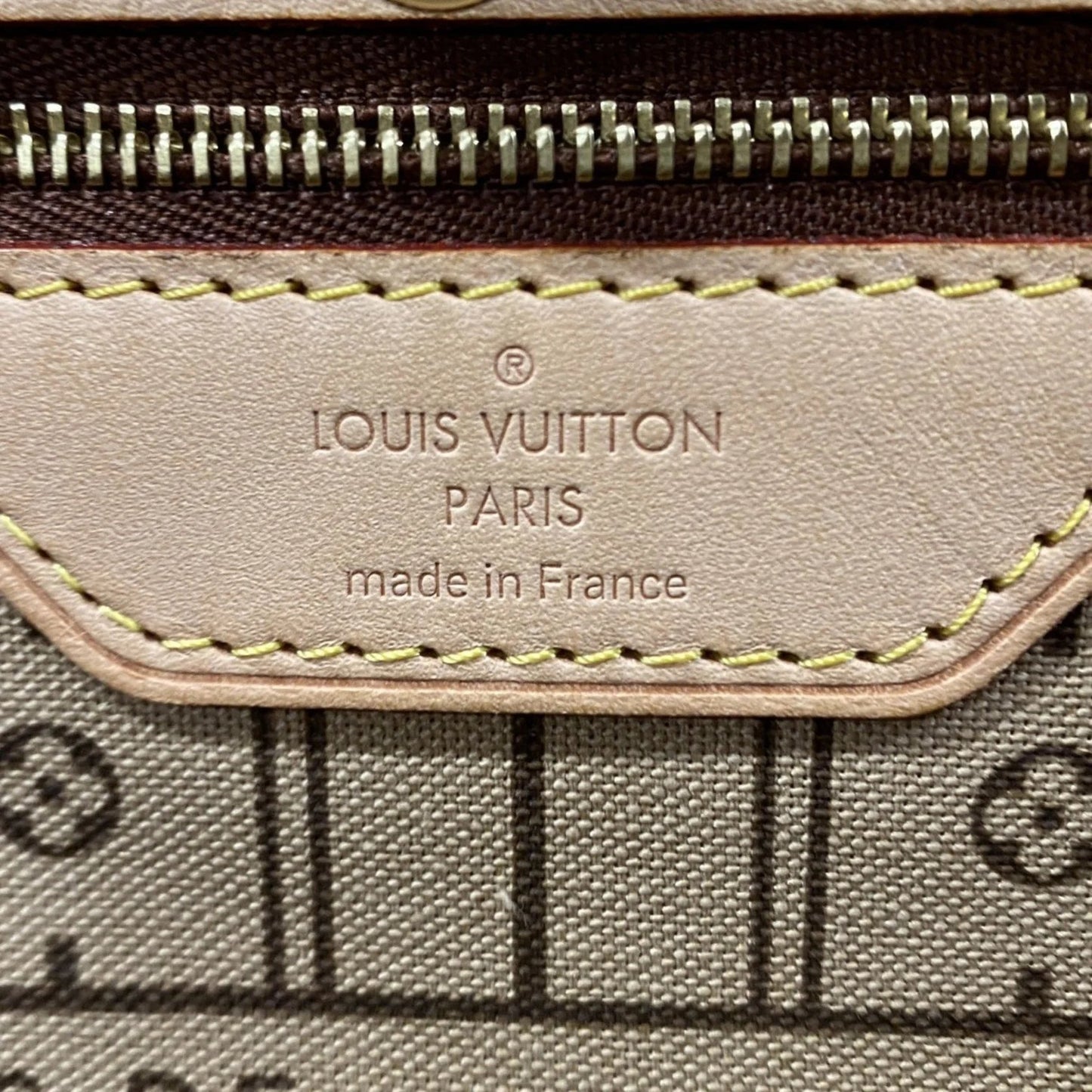 Louis Vuitton Borsa tote Louis Vuitton Monogram Neverfull GM M40157 marrone da donna - Etoilux