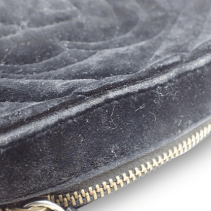 Gucci – GG Marmont Flap Bag in velluto matelassé con cristalli (misura media) - Etoilux