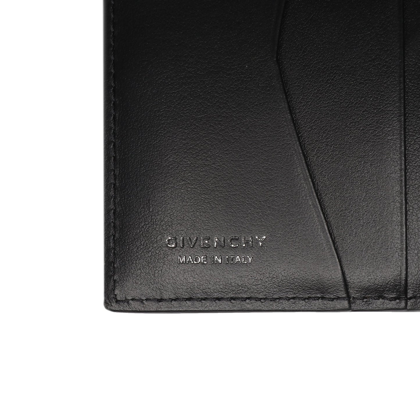 Givenchy – Porta Carte in Pelle Nera con Stampa Iconica - Etoilux