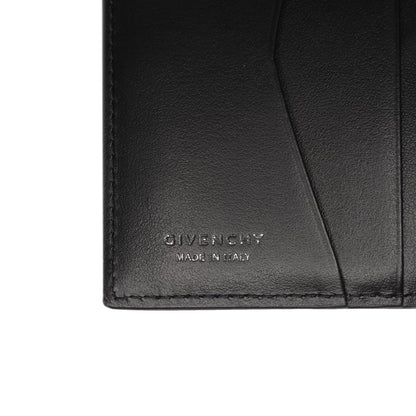 Givenchy – Porta Carte in Pelle Nera con Stampa Iconica - Etoilux
