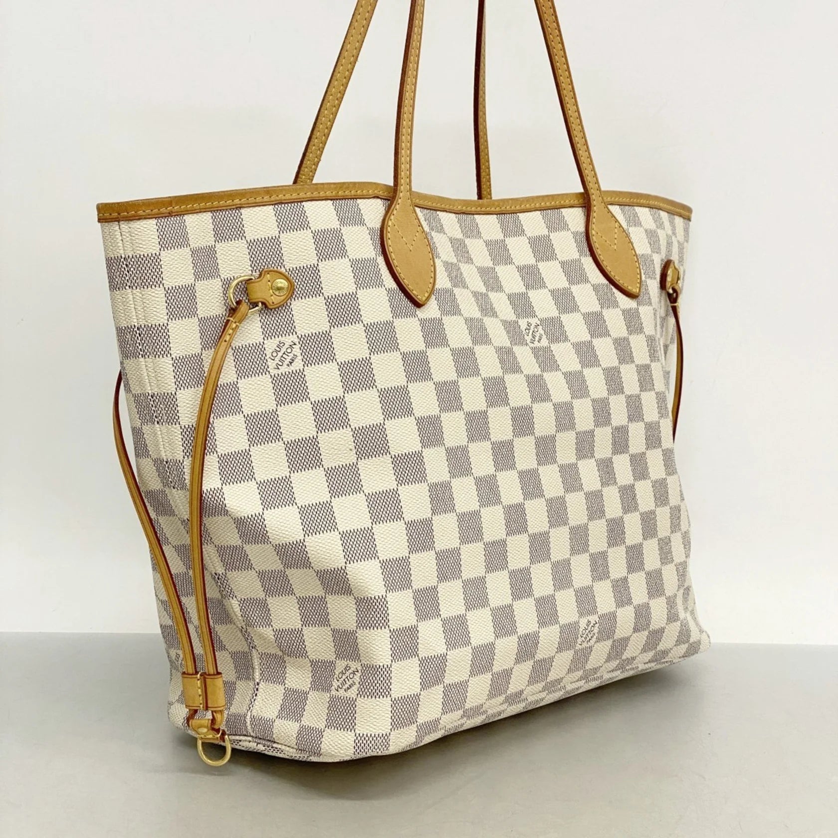 Louis Vuitton Neverfull MM Damier Azur Canvas – Made in France - Etoilux