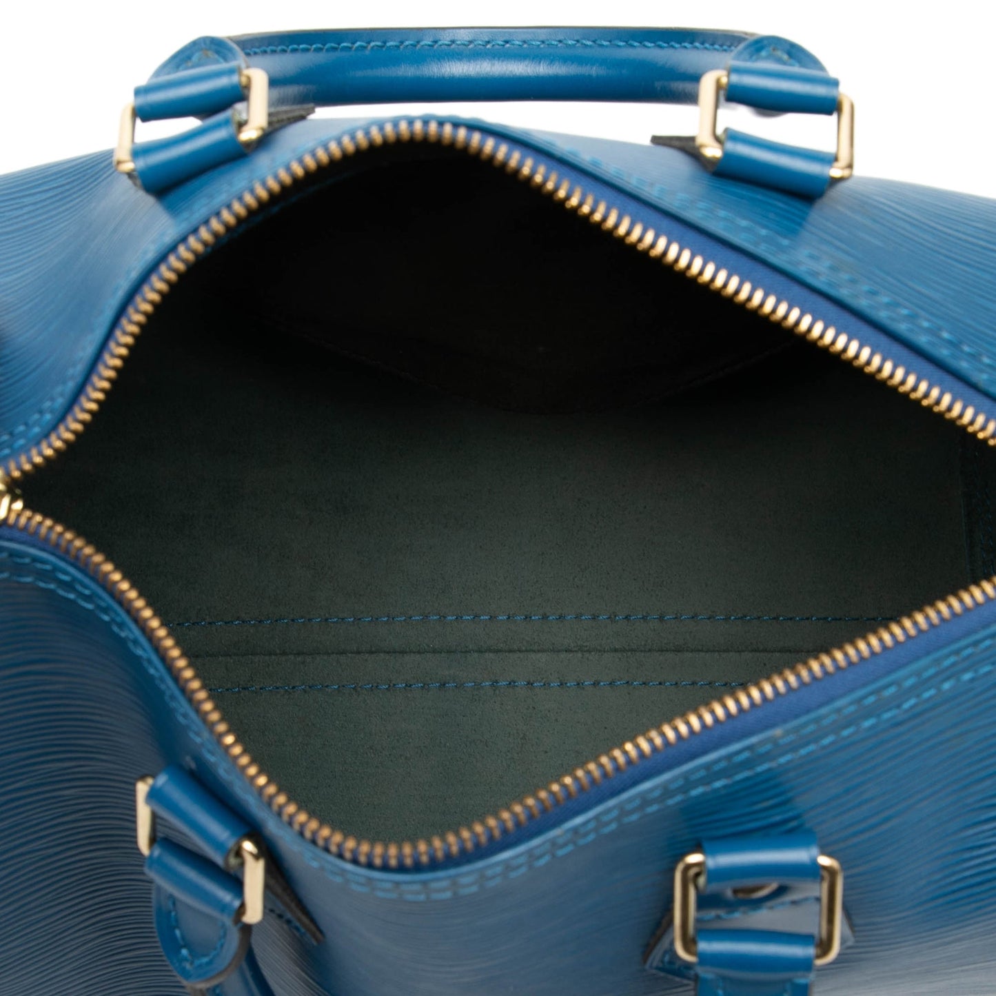 Louis Vuitton Speedy 25 Pelle Epi blu – 1995 - Etoilux