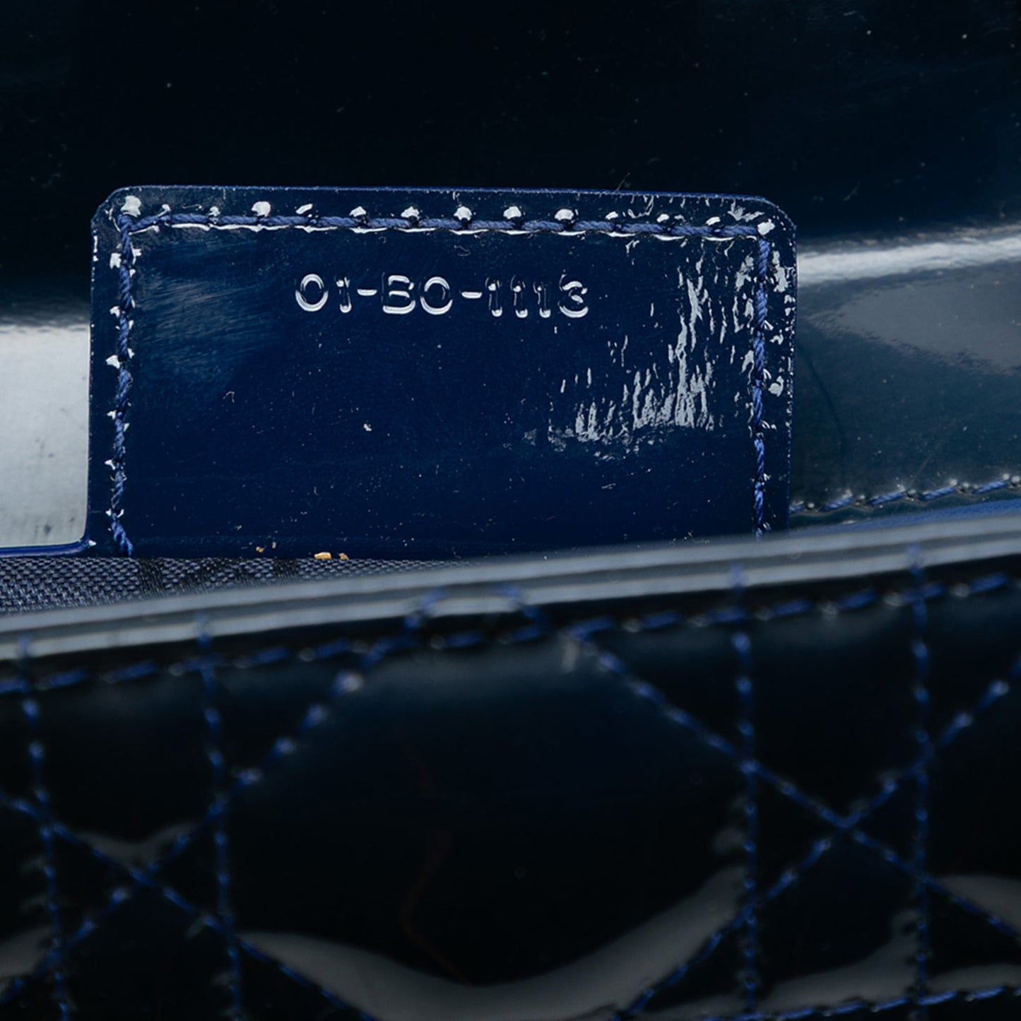 Christian Dior Lady Dior Medium Cannage Patent Leather – 2013 - Etoilux