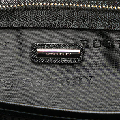 Burberry – Pochette in Pelle Nera con Cinturino - Etoilux