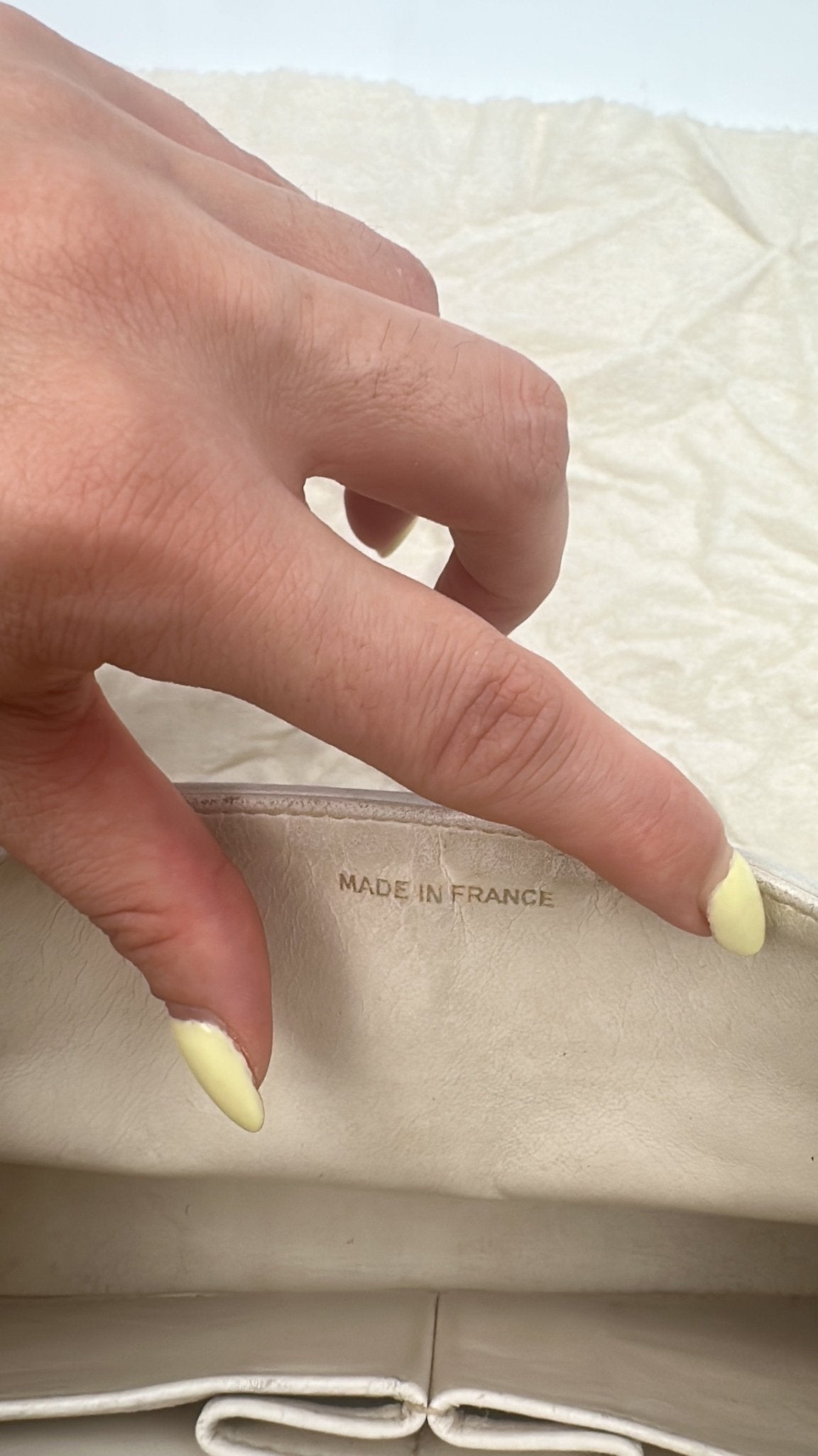 Chanel Classic Flap Small in pelle bianca – Oro 24k – Serie 1 (1989–1991) – Full Set - Etoilux