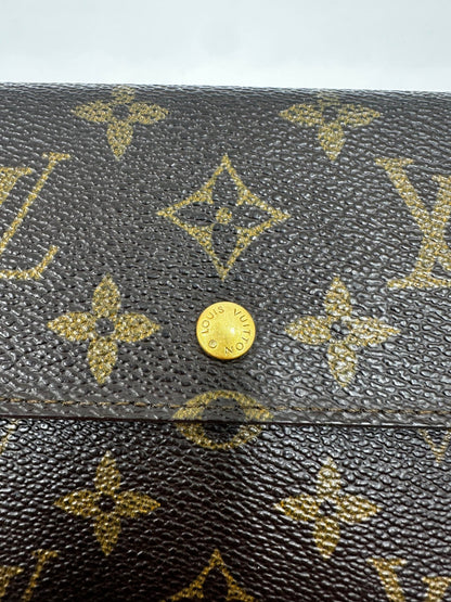 Louis Vuitton Porte-Trésor International Tela Monogram – Settembre 1991 – 19 cm - Etoilux