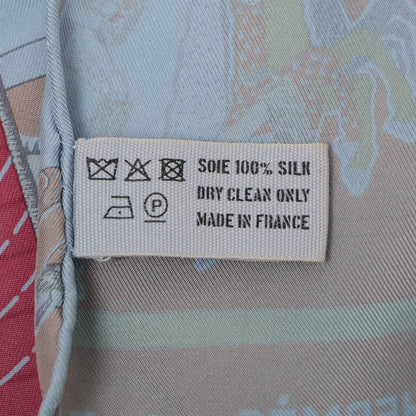 Hermès Carré en Carrés Seta 100% Surteint Dip Dye – 90 cm - Etoilux