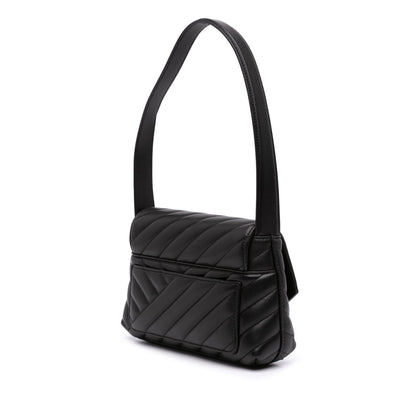 Dolce & Gabbana Lop in Pelle di Agnello Trapuntata Nera – 24 cm - Etoilux