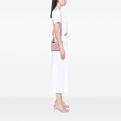 Christian Dior – Lady D - Lite Mini – Toile de Jouy Ricamata Rose (2023) - Etoilux