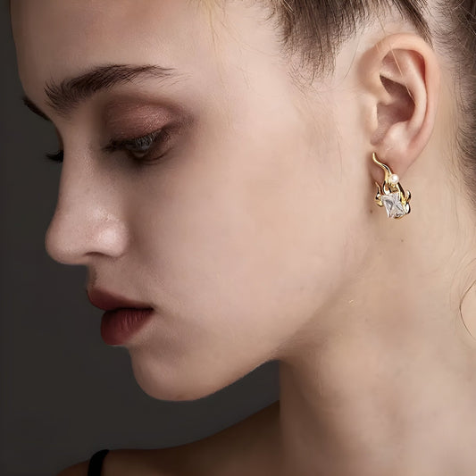 BEHI NIKOLA EARRINGS - Etoilux