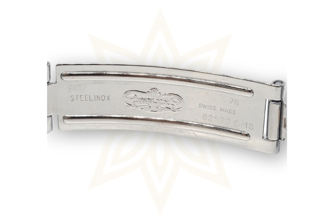 Rolex Lady - Datejust 69173NGR – Acciaio/Oro 18K, Quadrante Madreperla con Rubini (1996) - Etoilux