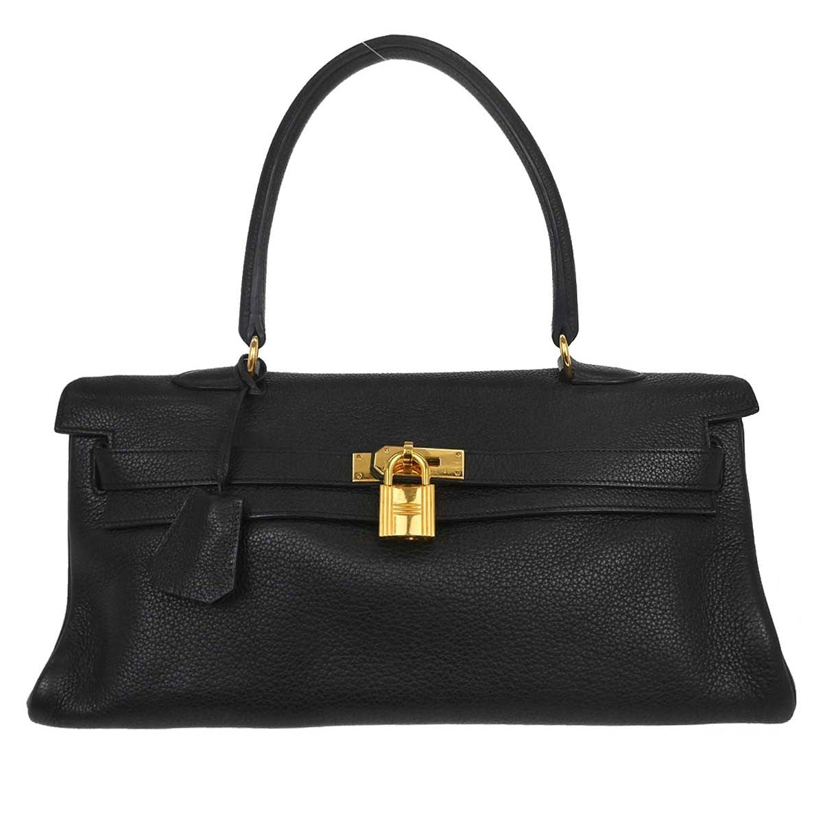 Hermès Kelly 42 Élan Shoulder Togo noir GHW