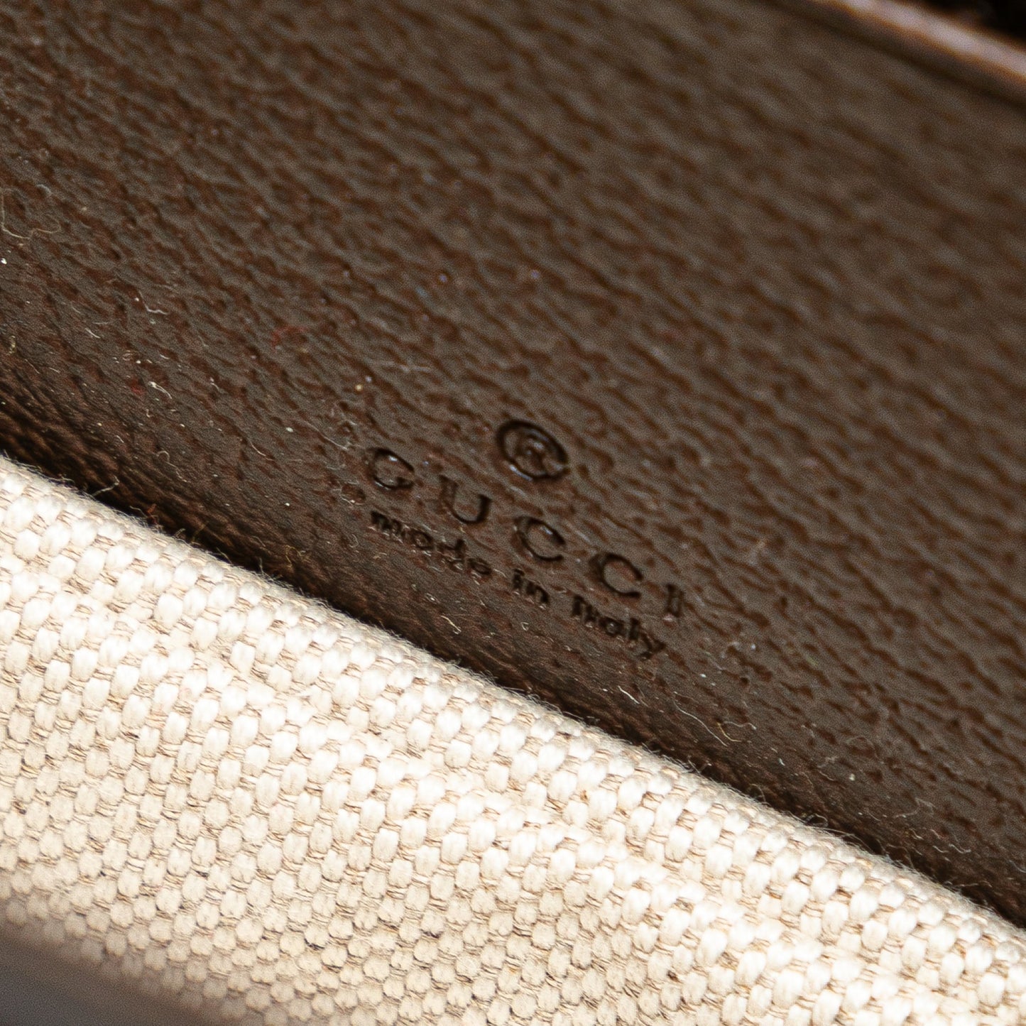 Gucci – Mini Jumbo GG 1947 Bamboo – Canvas & Leather – Brown – 12×17×7 cm - Etoilux