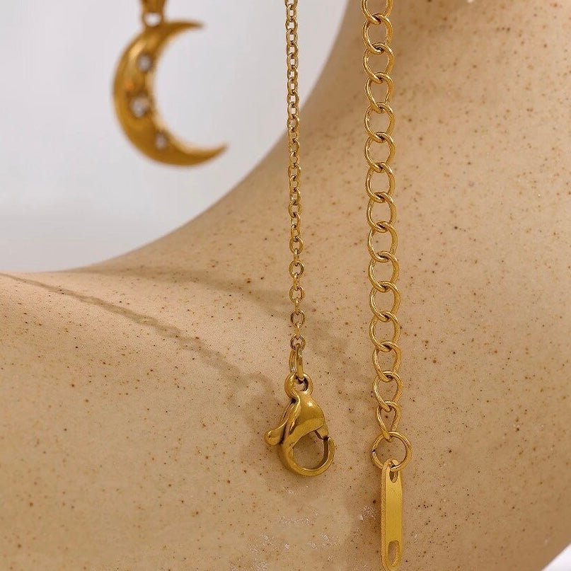 BEHI MOON NECKLACE - Etoilux