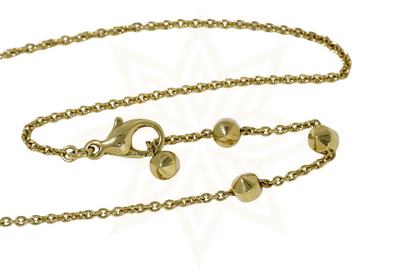 Collana Bulgari in Oro Giallo 18kt con Pendente a Disco - Etoilux