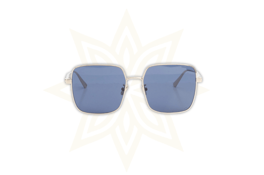 Christian Dior DiorCannage S1U Occhiali da Sole – Montatura in Metallo Dorato & Lenti Azzurro Fumé - Etoilux