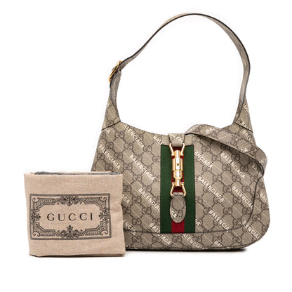 Gucci x Balenciaga Hacker Project Jackie 1961 Web – Marrone (2016–2025) - Etoilux