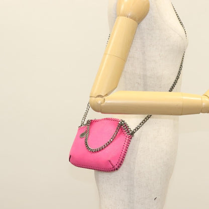 Stella McCartney Falabella Mini Tote Shaggy Deer Fuchsia Hardware Ruthenium - Etoilux