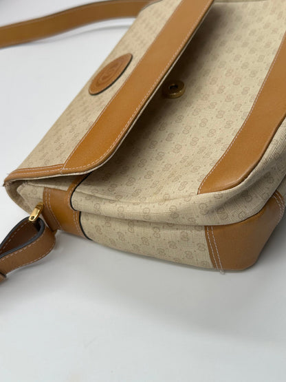 Gucci Vintage Micro GG Canvas Crossbody Bag Beige – Anni '80 - Etoilux