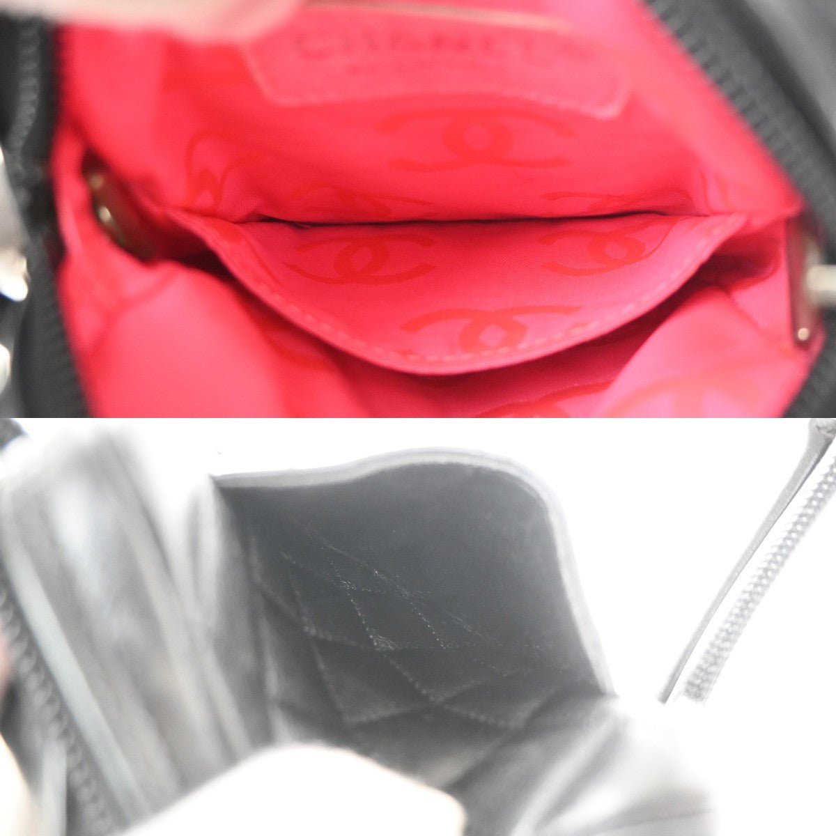 Chanel Cambon Pochette Pelle Trapuntata Nera – 12 cm - Etoilux