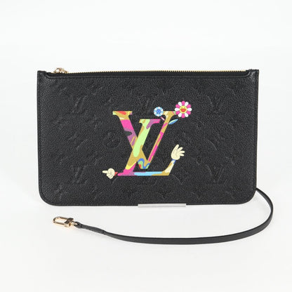 Louis Vuitton Neverfull MM – Monogram Empreinte Nero – Limited Edition Takashi Murakami Flowers - Etoilux
