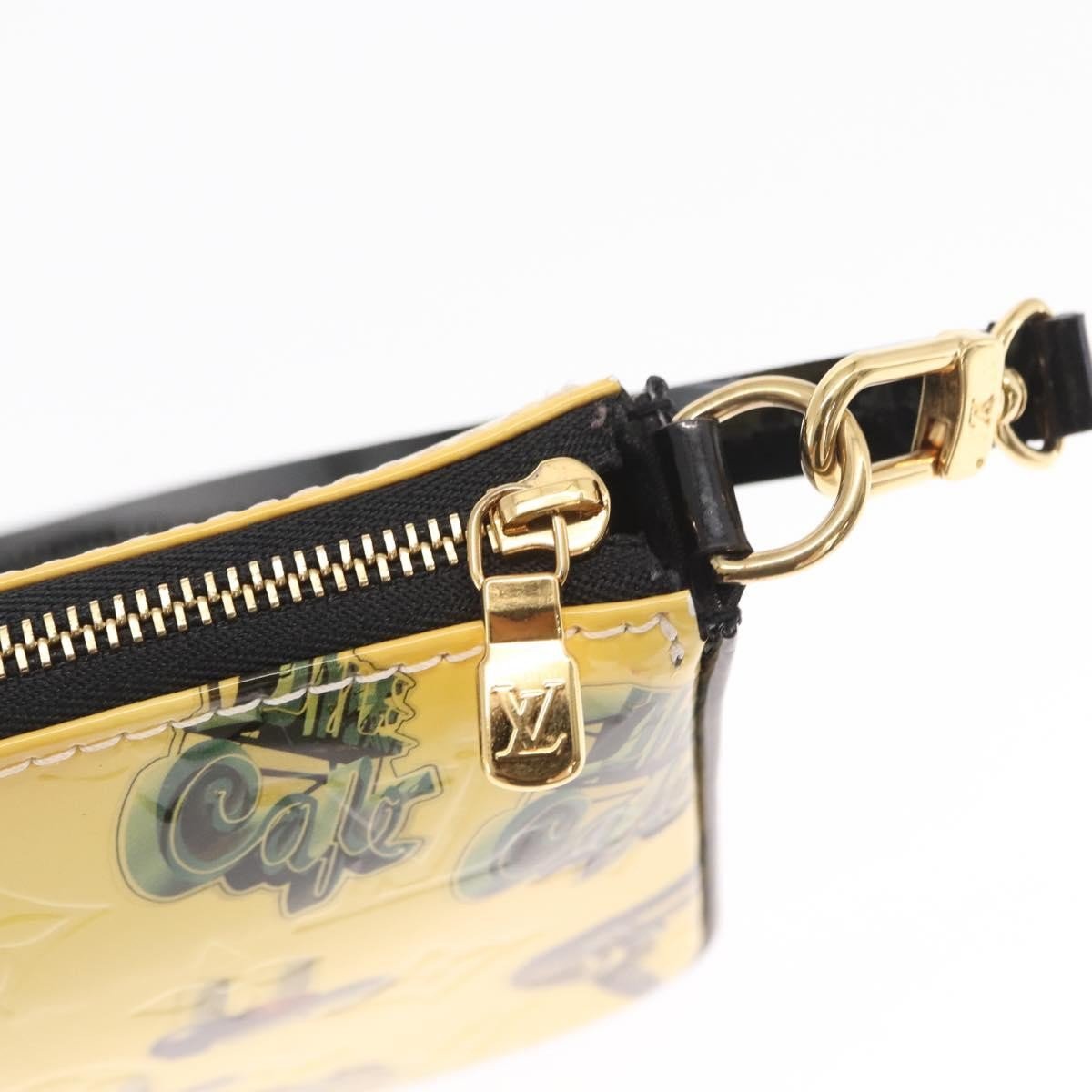 Louis Vuitton – Pochette Accessoires NM in Vernice Gialla - Etoilux