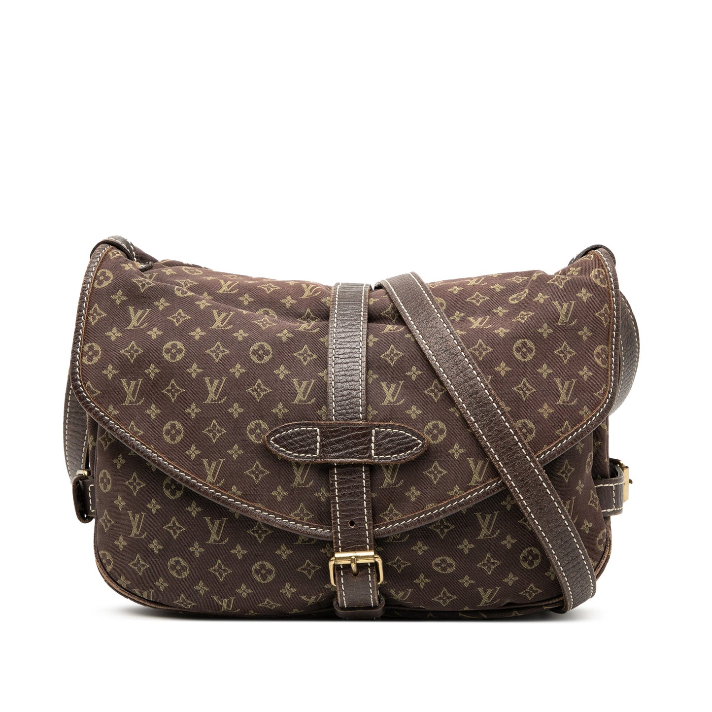 Louis Vuitton Mini Lin Saumur 30 – Tela Mini Lin Monogram – 2006 - Etoilux