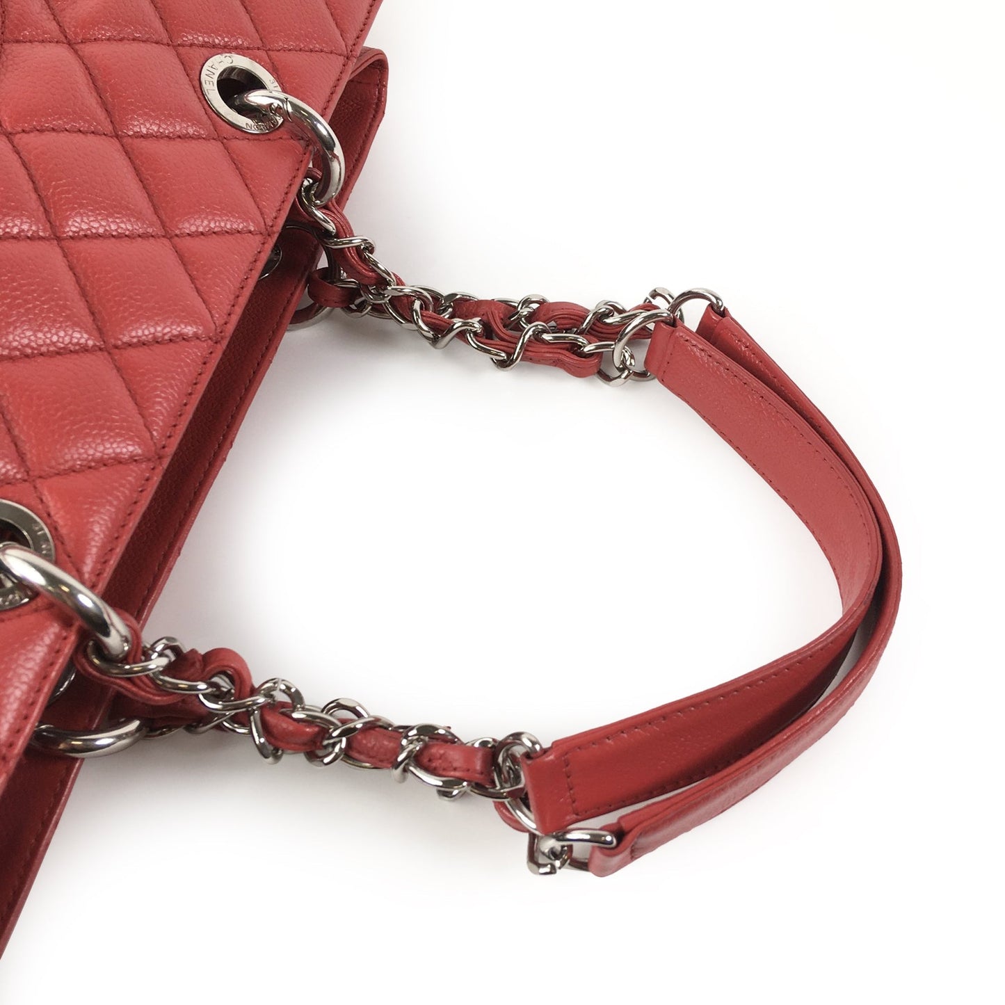 Chanel – Borsa Shopping Caviar Grand in Pelle Rossa – 2011 - Etoilux