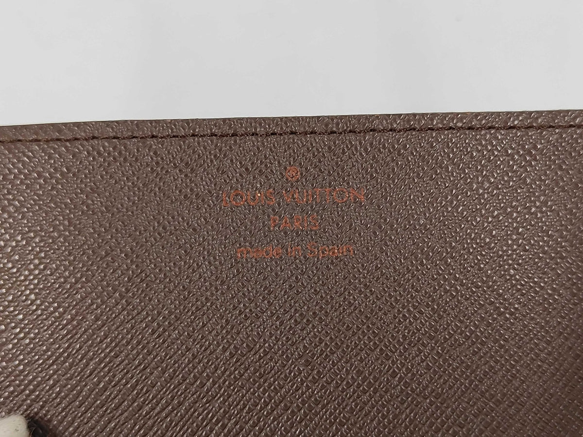 Louis Vuitton Porta biglietti da visita Enveloppe – Damier Ébène - Etoilux