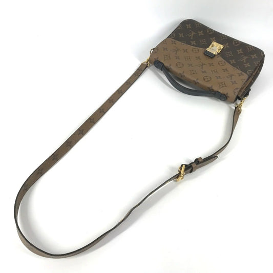 LOUIS VUITTON M44876 Monogram Reverse Pochette Metis MM Borsa a mano Borsa a tracolla 2WAY Spalla Tela Donna Beige - Etoilux